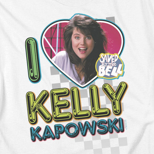 Saved By The Bell I Love Kelly T-shirt-1