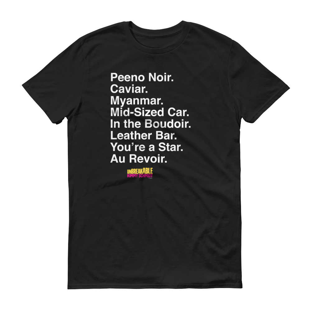 Unbreakable Kimmy Schmidt Titus Peeno Noir Men's Short Sleeve T-Shirt