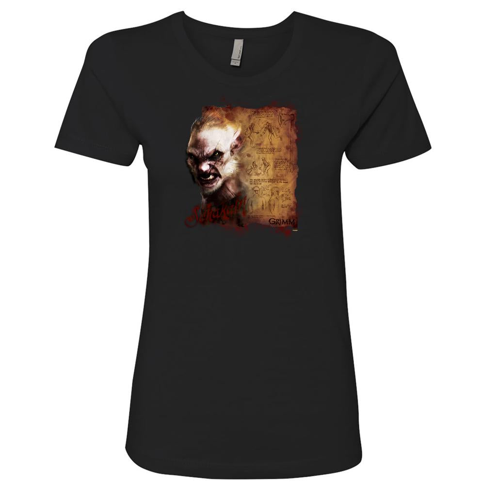 Grimm Schakal Wesen Women's Short Sleeve T-Shirt