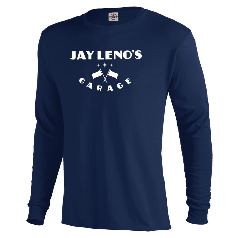 Jay Leno's Garage Original Vertical Logo Sleeve T-Shirt