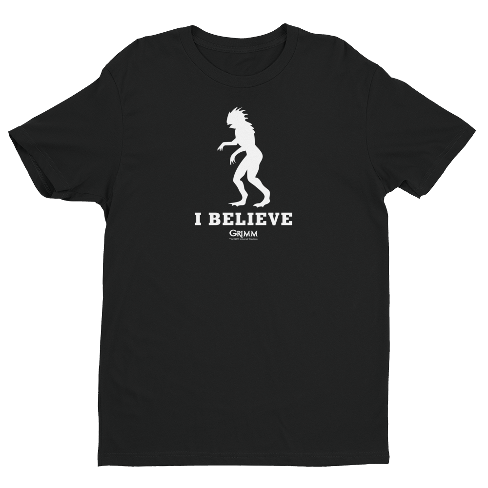 Grimm I Believe Men's Short Sleeve T-Shirt