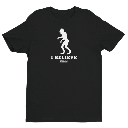 Grimm I Believe Men's Short Sleeve T-Shirt-0