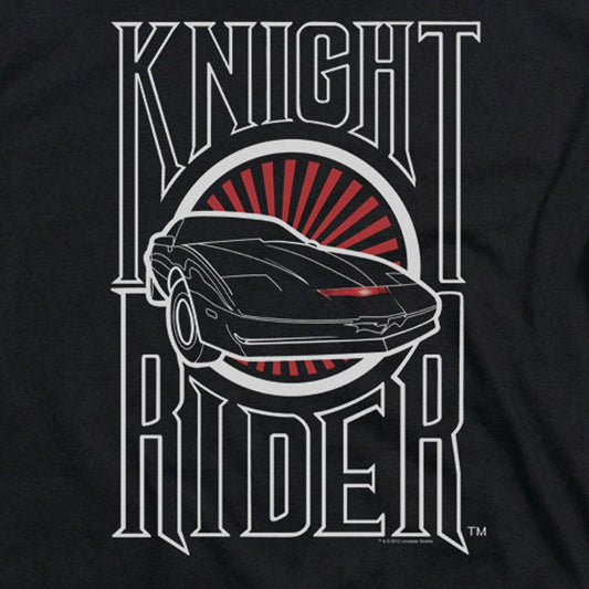 Knight Rider Logo Long Sleeve T-Shirt-1