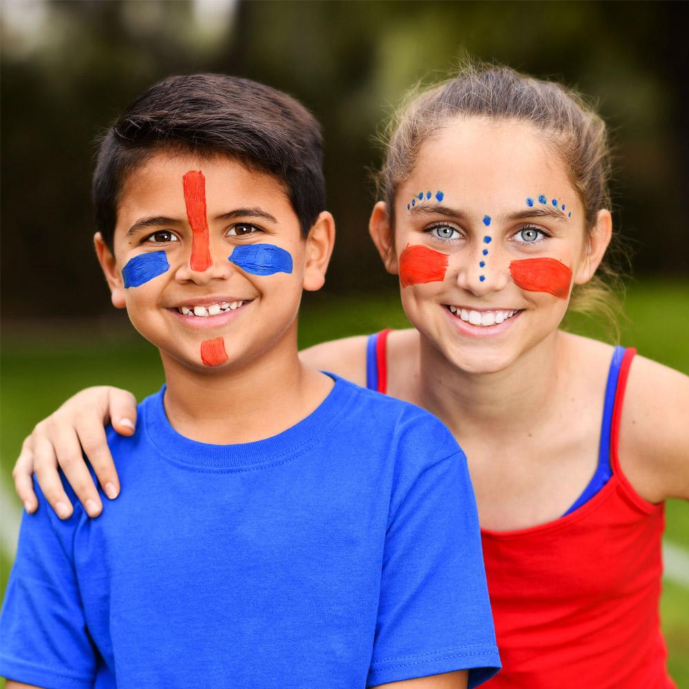 American Ninja Warrior Face Paint