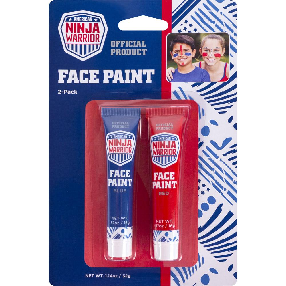 American Ninja Warrior Face Paint