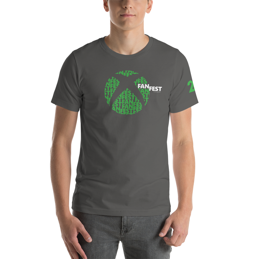 Xbox Fanfest 20th Anniversary  Adult Short Sleeve T-Shirt