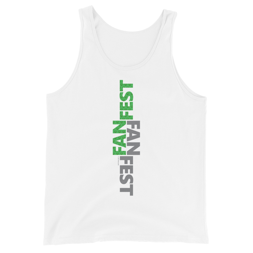 Xbox Fanfest Vertical Wordmark Adult Tank Top