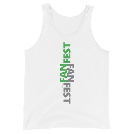 Xbox Fanfest Vertical Wordmark Adult Tank Top-5