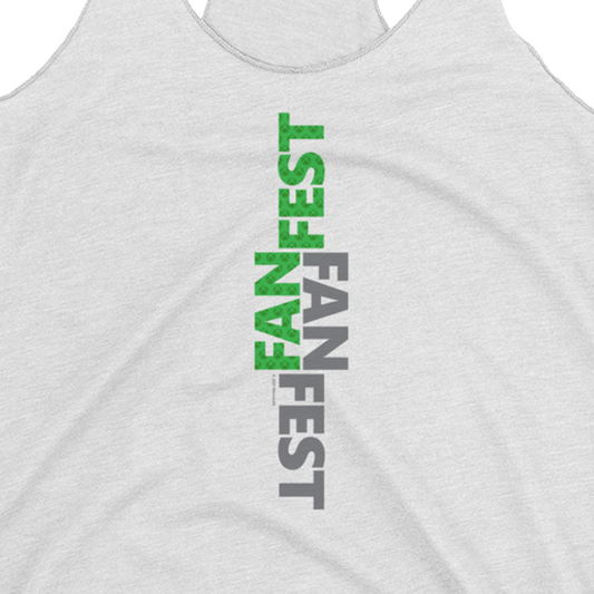 Xbox FanFest Vertical Wordmark Women's Racerback Tank Top-2