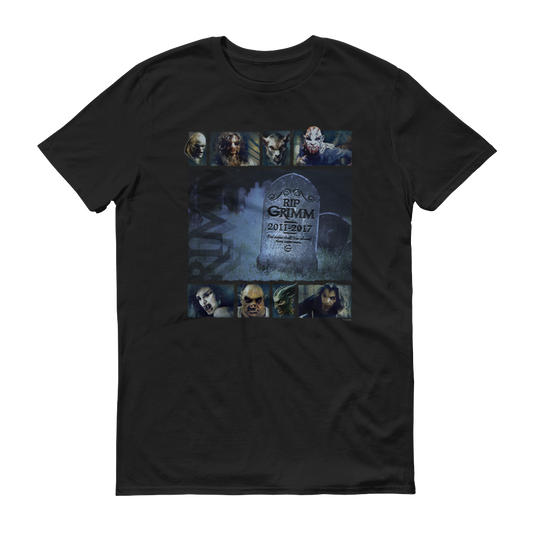 Grimm Rest in Peace Men's Short Sleeve T-Shirt-0