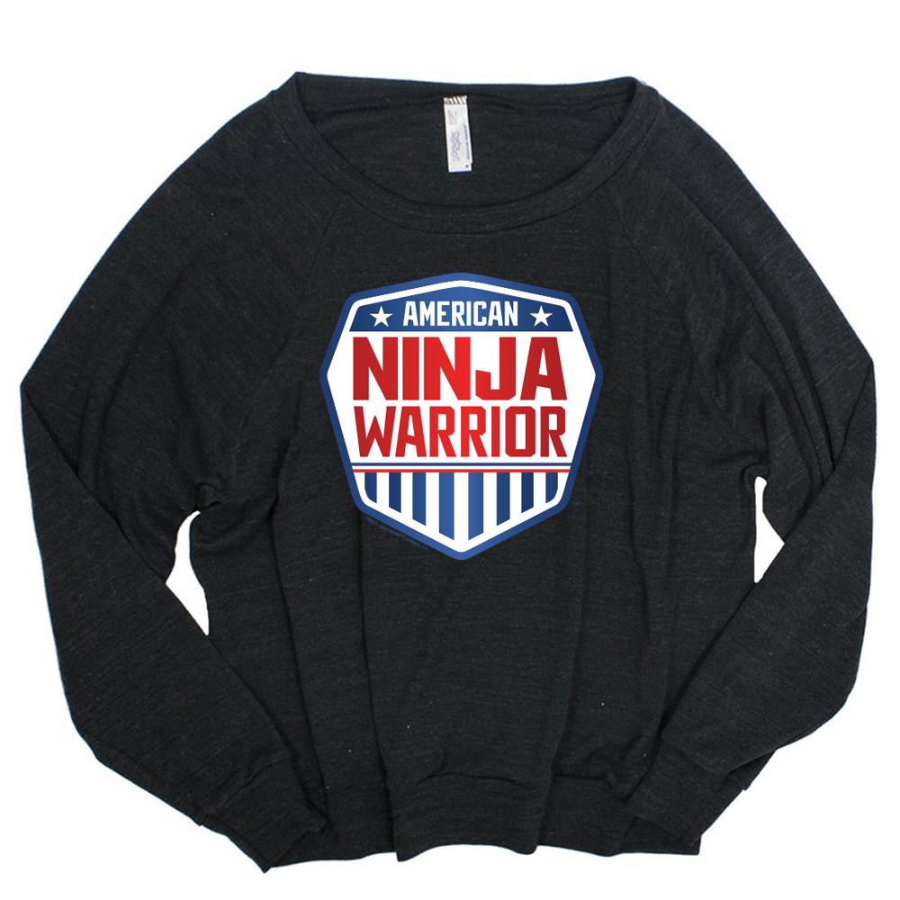 American Ninja Warrior Women's Tri-Blend Pullover Sweatshirt