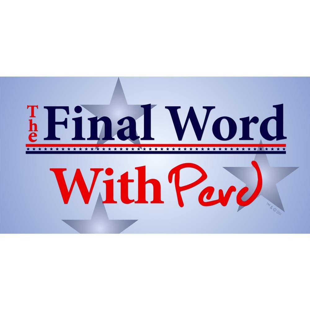 Parks and Recreation The Final Word with Perd White Mug