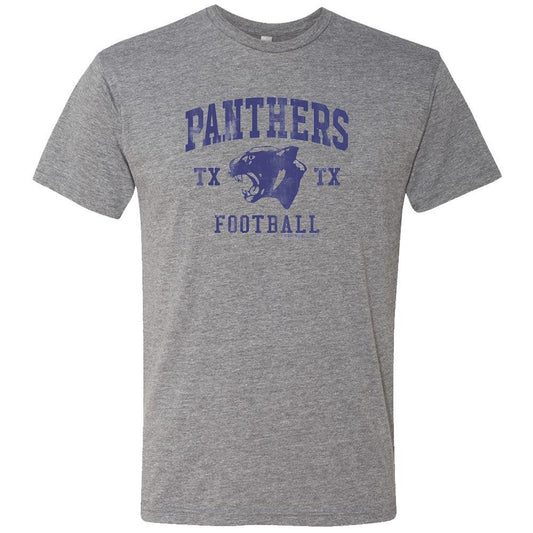 Friday Night Lights Panthers Men's Tri-Blend Short Sleeve T-Shirt-0