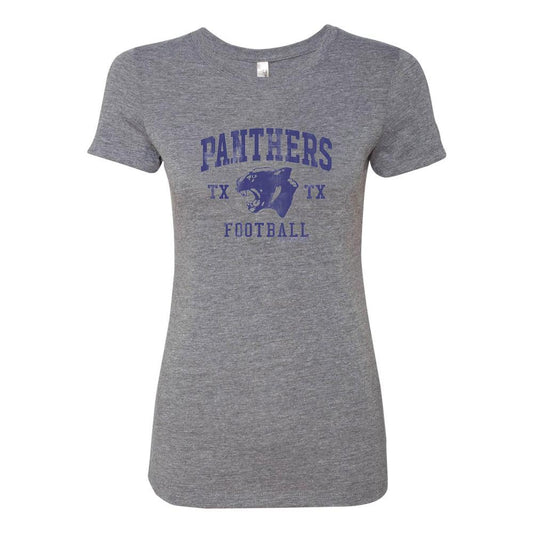 Friday Night Lights Panthers Women’s Vintage Tri-Blend Short Sleeve T-Shirt-0