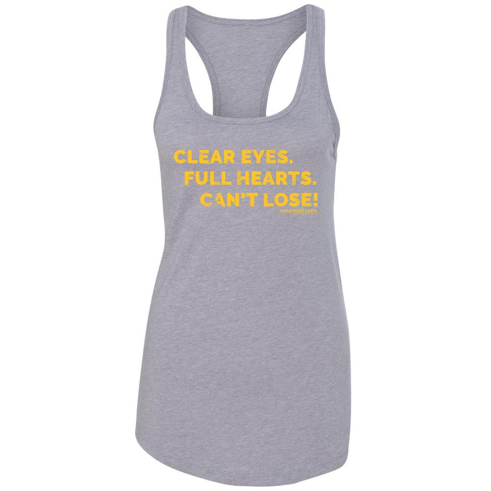 Friday Night Lights Clear Eyes Racerback Tank
