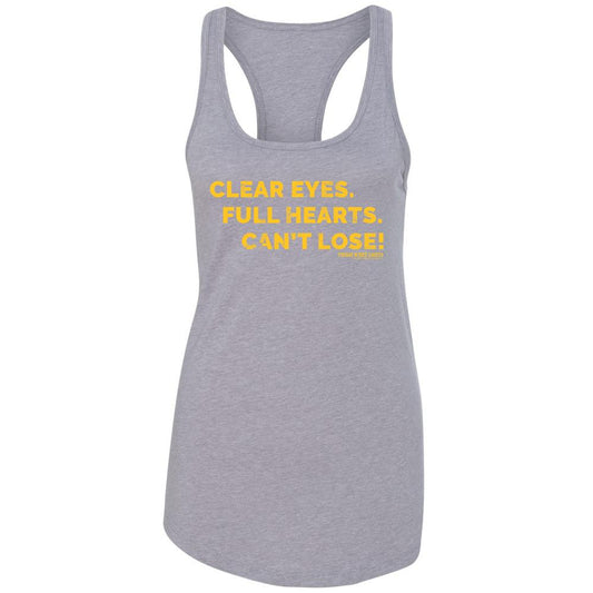 Friday Night Lights Clear Eyes Racerback Tank