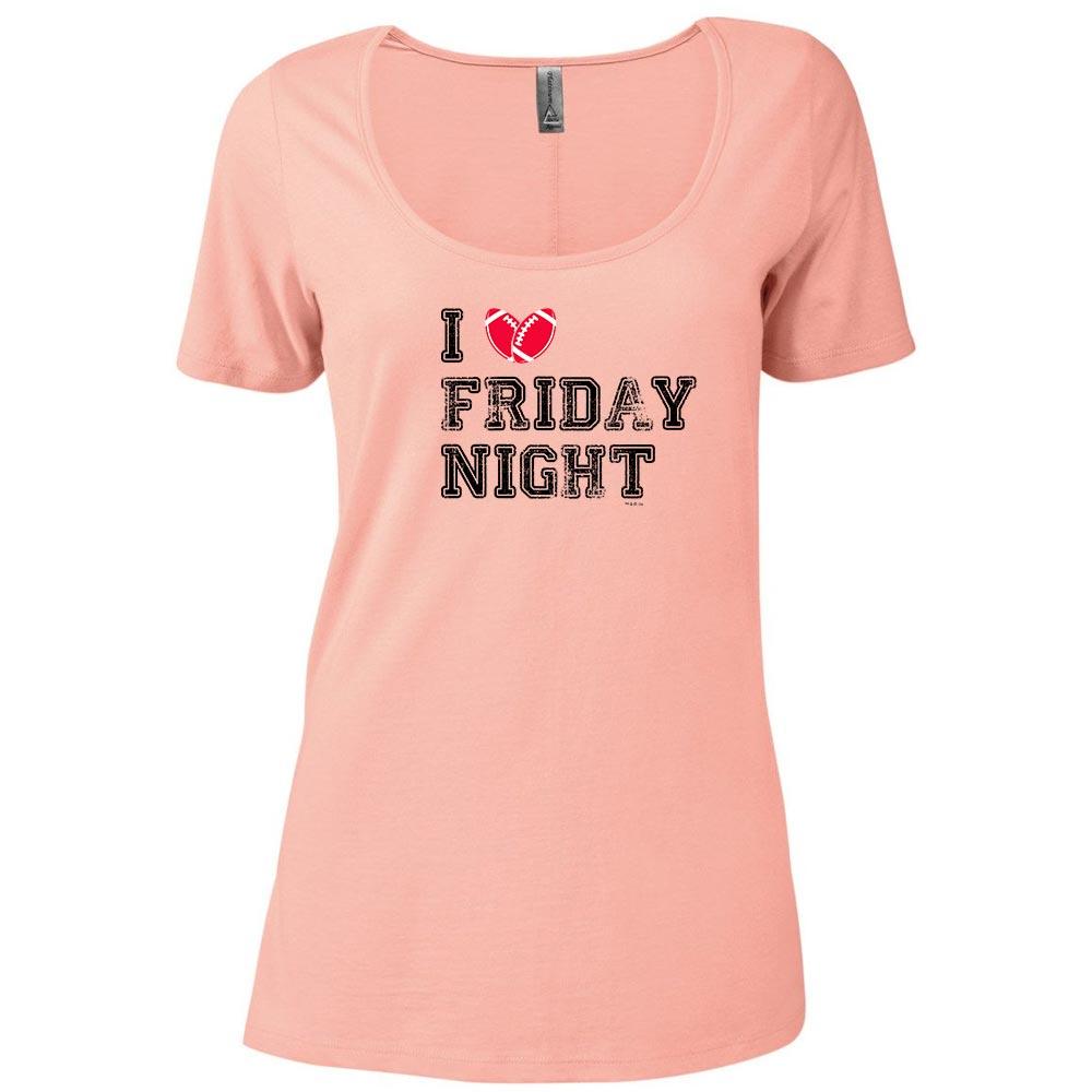 Friday Night Lights I Love Friday Night Women's Relaxed Scoop Neck T-Shirt