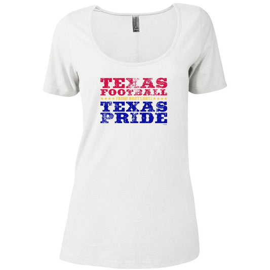 Friday Night Lights Texas Football Women's Relaxed Scoop Neck T-Shirt