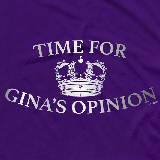 Brooklyn Nine-Nine Gina's Opinion Men's Short Sleeve T-Shirt-1