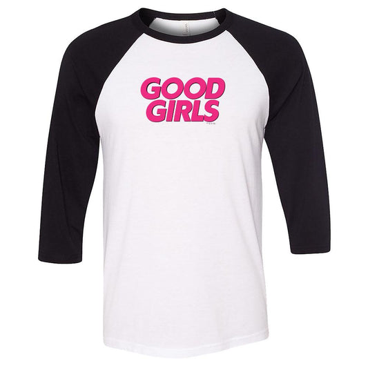 Good Girls Logo Raglan Baseball T-Shirt-0