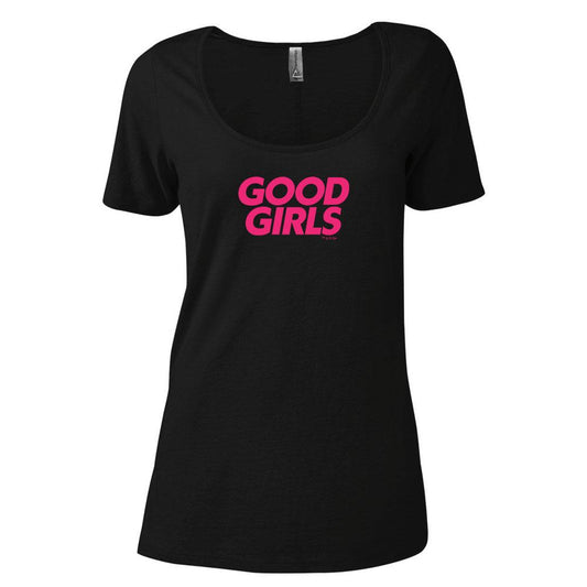 Good Girls Logo Women's Relaxed Scoop Neck T-Shirt-3