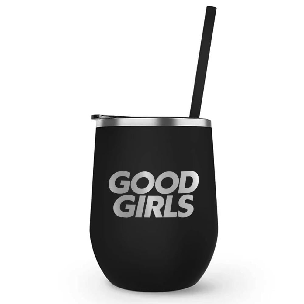 Good Girls Logo Wine Tumbler