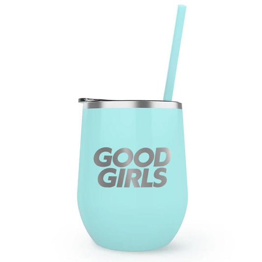 Good Girls Logo Wine Tumbler-3