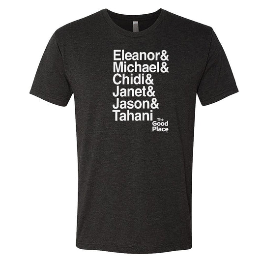 The Good Place Ampersand Men's Tri-Blend Short Sleeve T-Shirt