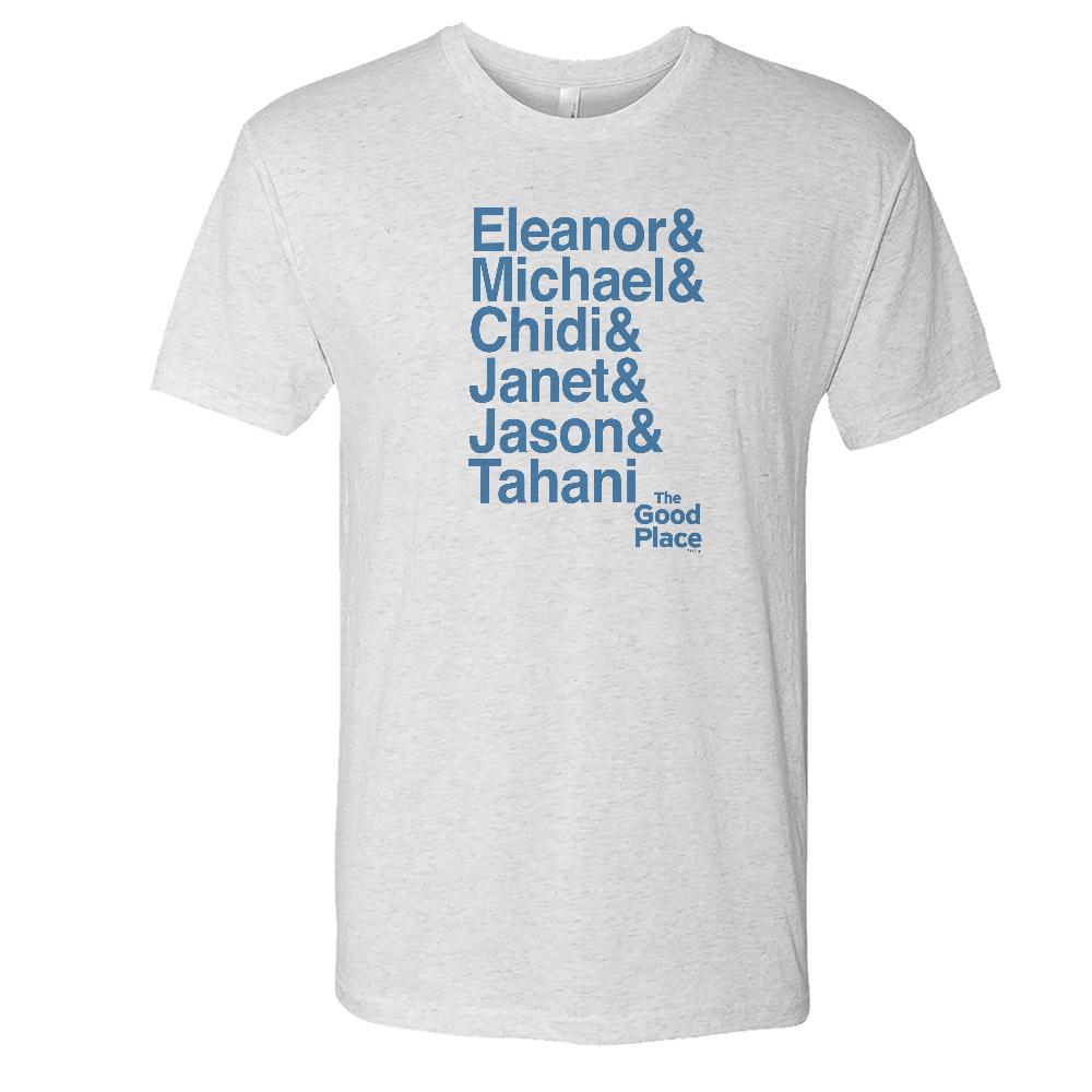 The Good Place Ampersand Men's Tri-Blend Short Sleeve T-Shirt