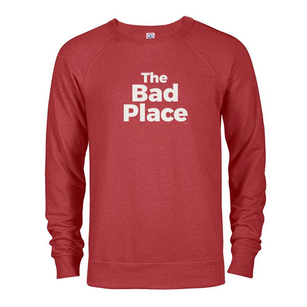 The Good Place The Bad Place Lightweight Crew Neck Sweatshirt