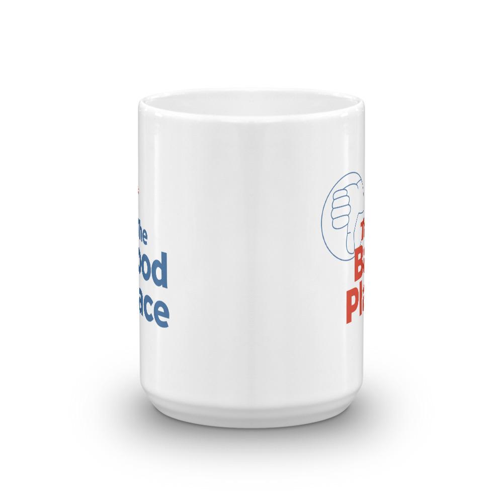 The Good Place Thumbs Up / Thumbs Down White Mug