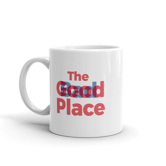 The Good Place Bad Place White Mug-4