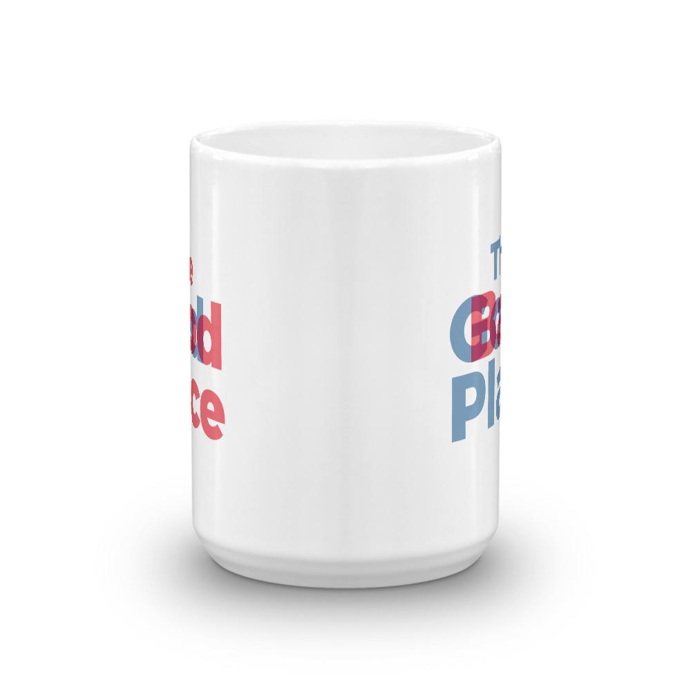 The Good Place Bad Place White Mug