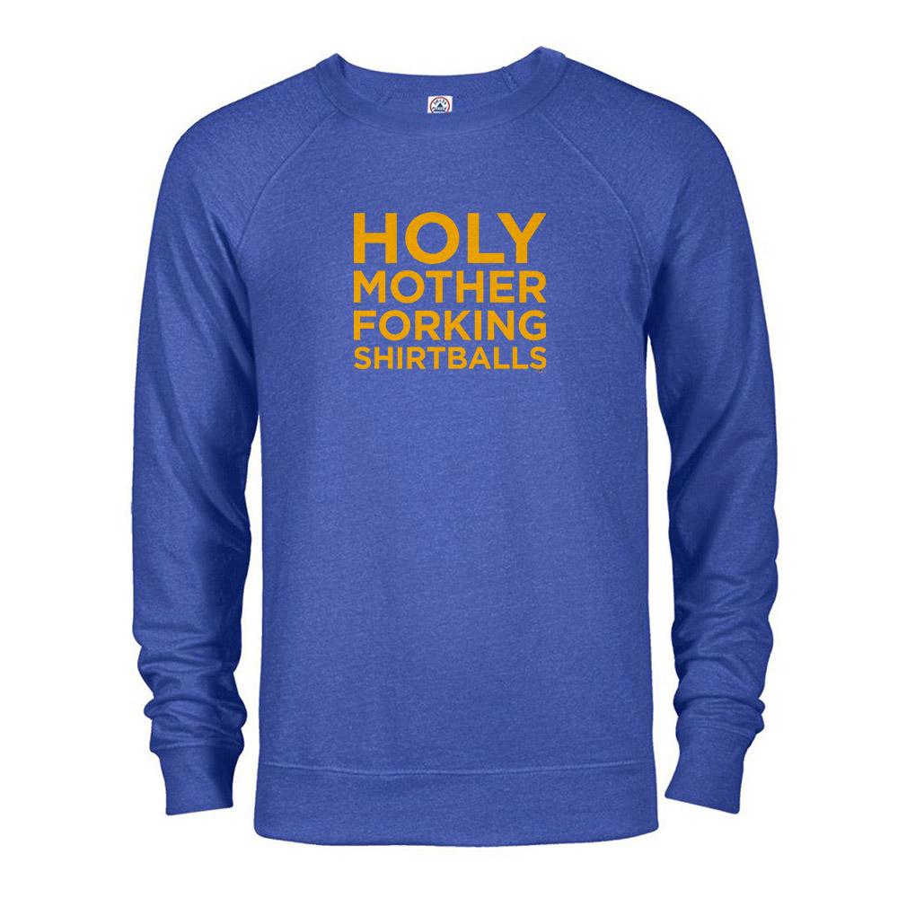 The Good Place Holy Mother Forking Shirtballs Lightweight Crew Neck Sweatshirt