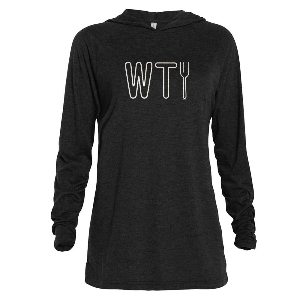 The Good Place WTFork Tri-blend Raglan Hoodie