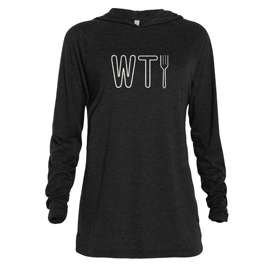 The Good Place WTFork Tri-blend Raglan Hoodie