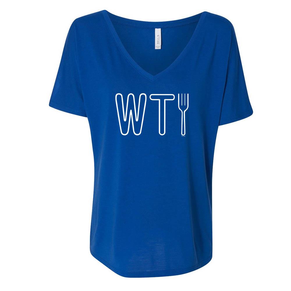 The Good Place WTFork Women's Relaxed V-Neck T-Shirt