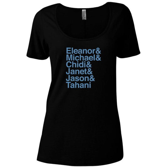 The Good Place Ampersand Women's Relaxed Scoop Neck T-Shirt