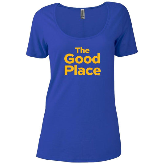 The Good Place Logo Women's Relaxed Scoop Neck T-Shirt