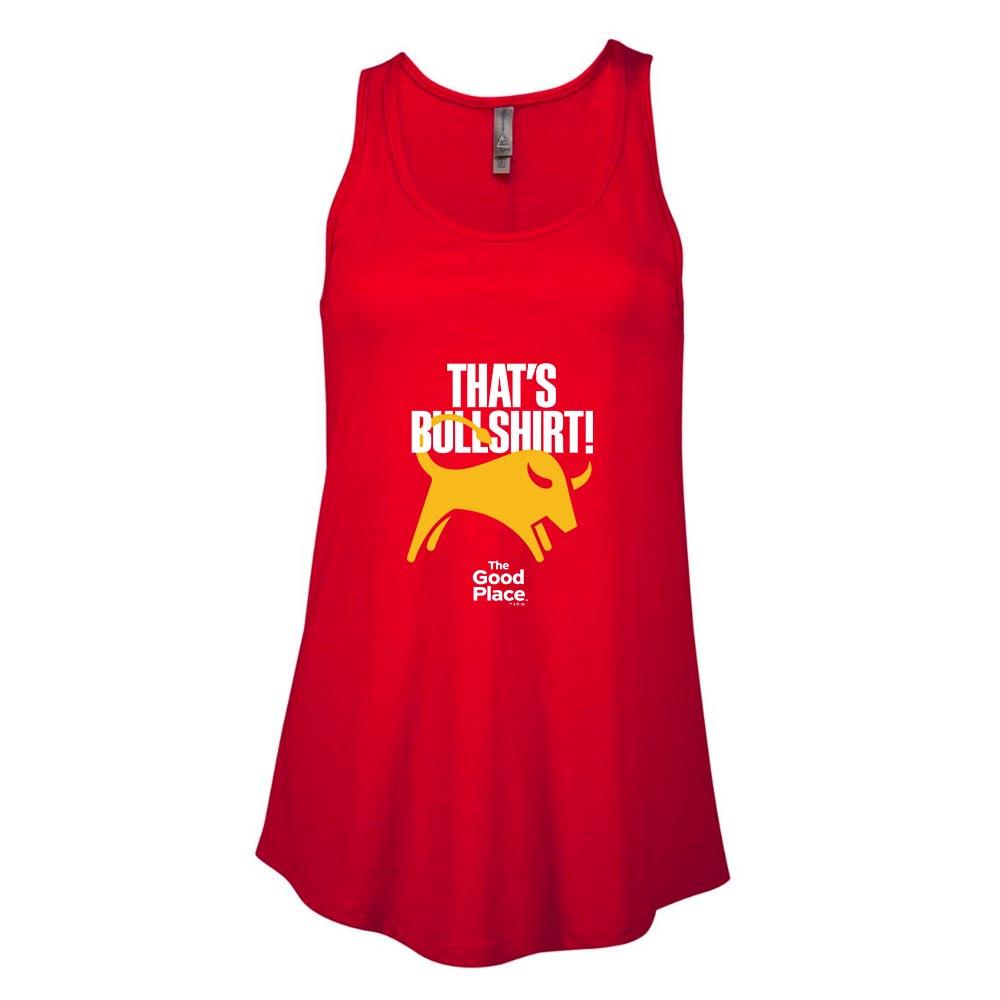 The Good Place That's Bullshirt Women's Flowy Tank Top