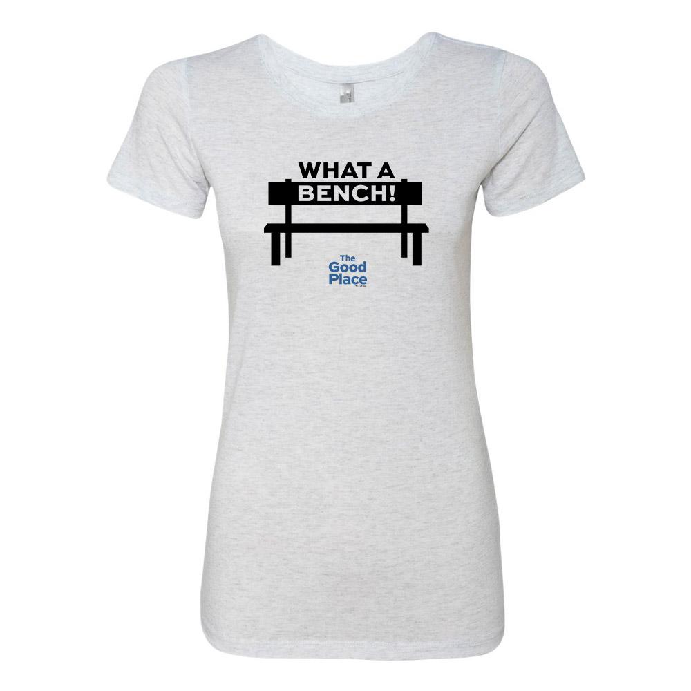 The Good Place What a Bench Women's Tri-Blend Short Sleeve T-Shirt