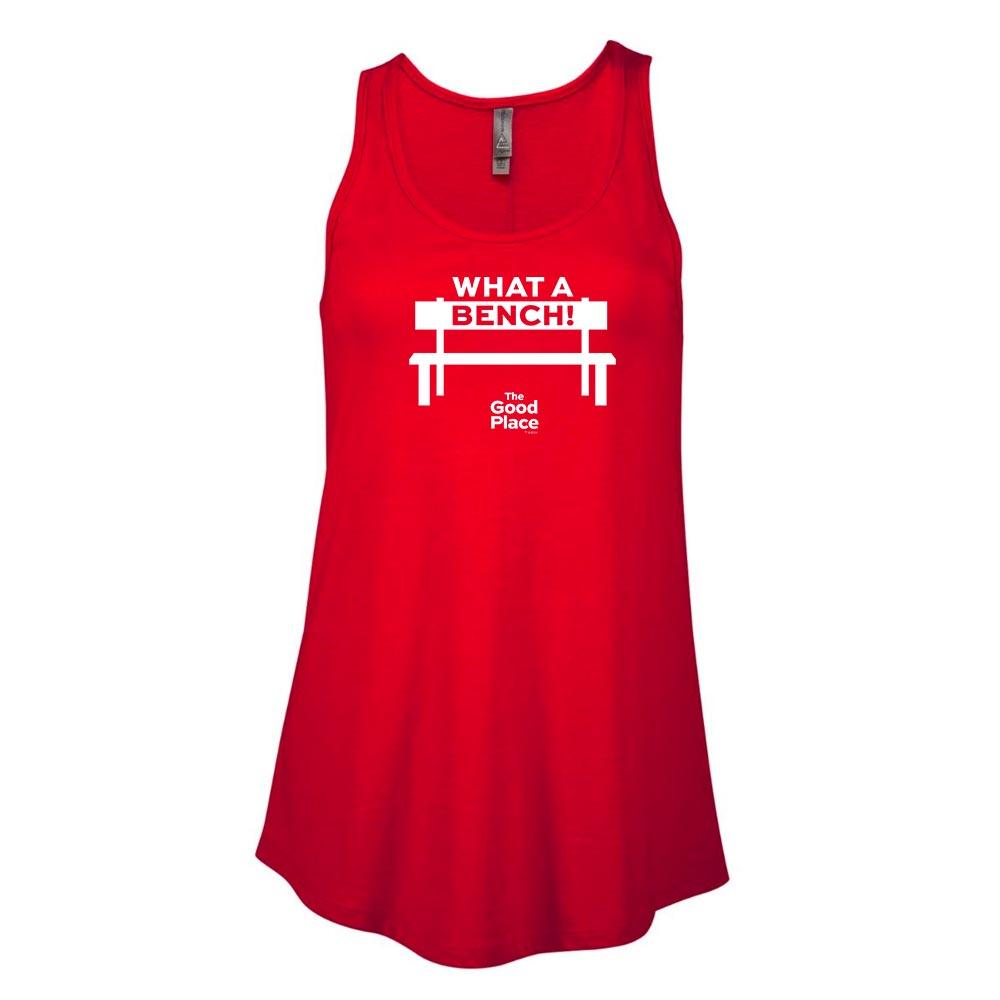 The Good Place What a Bench Women's Flowy Tank Top