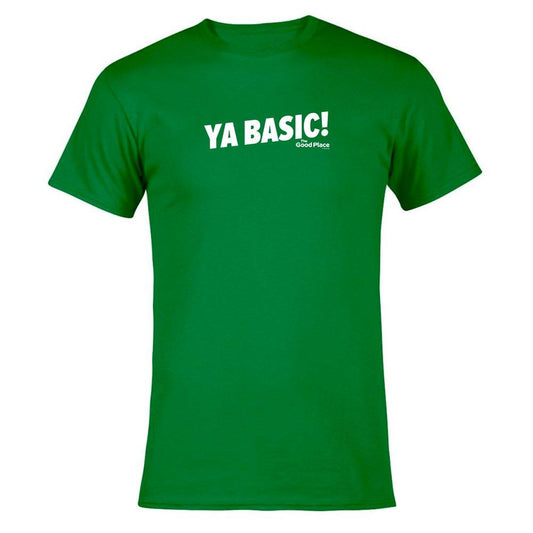 The Good Place Ya Basic! St. Patrick's Day Men's Short Sleeve T-Shirt