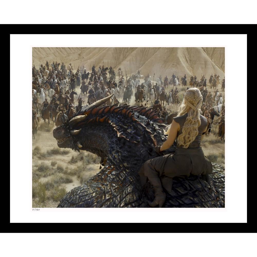 Daenerys and The Dothraki Framed Print from Game of Thrones