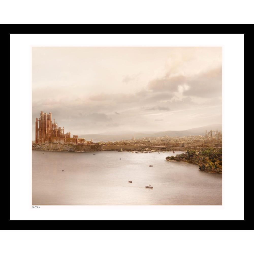 King's Landing Framed Print from Game of Thrones