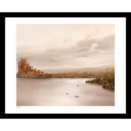 King's Landing Framed Print from Game of Thrones-0