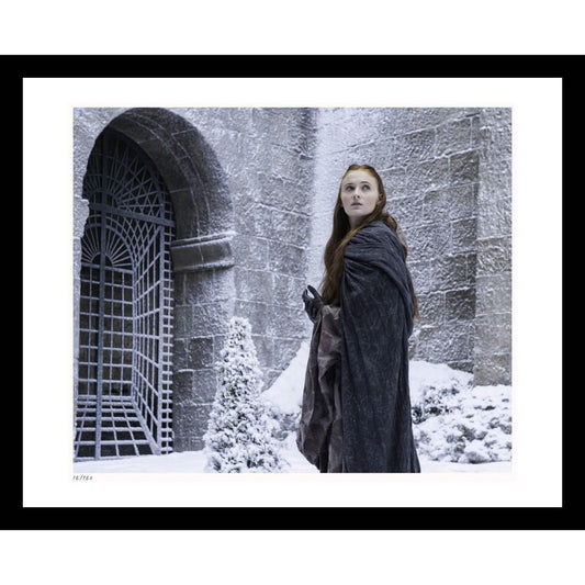 Sansa at the Eyrie Framed Print from Game of Thrones-0