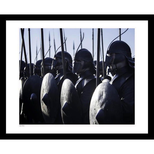 The Unsullied Army Framed Print from Game of Thrones-0