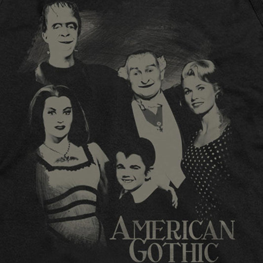 The Munsters American Gothic Hooded Sweatshirt-1