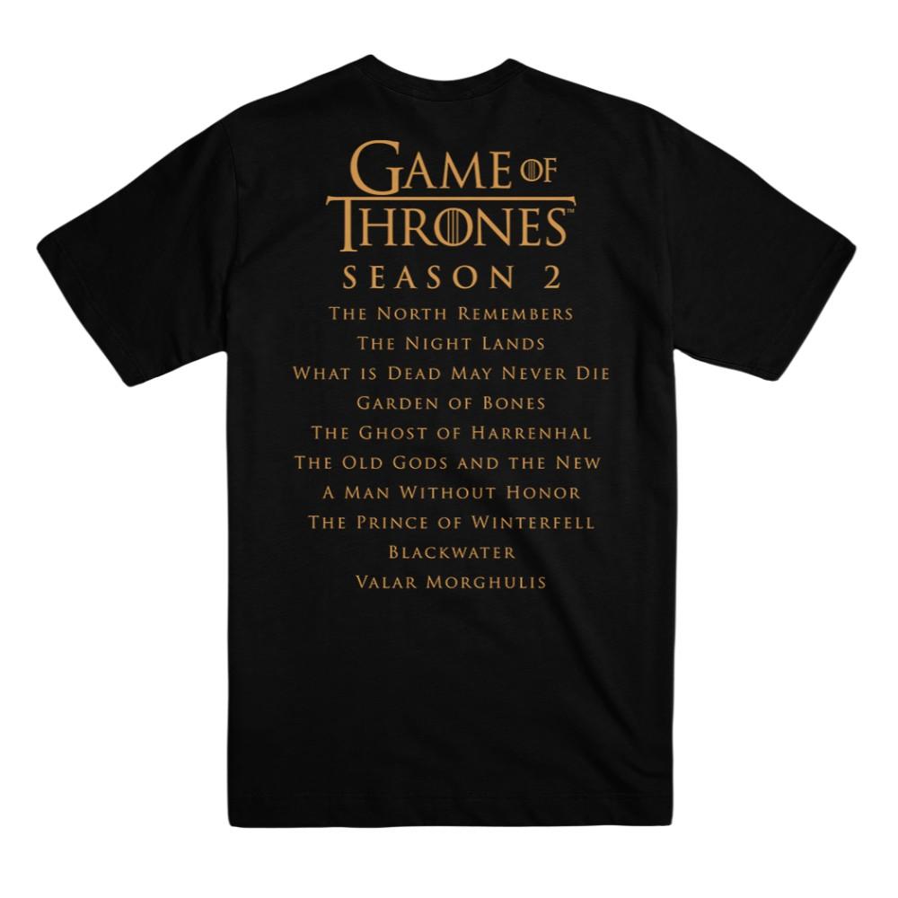 Season 2 Unisex T-Shirt from Game of Thrones